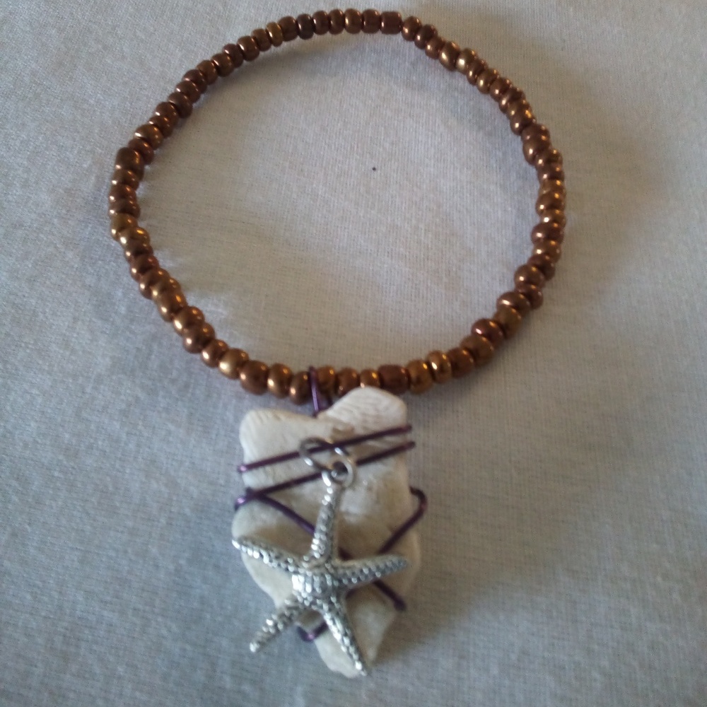 Handcrafted Seed Bead Anklet